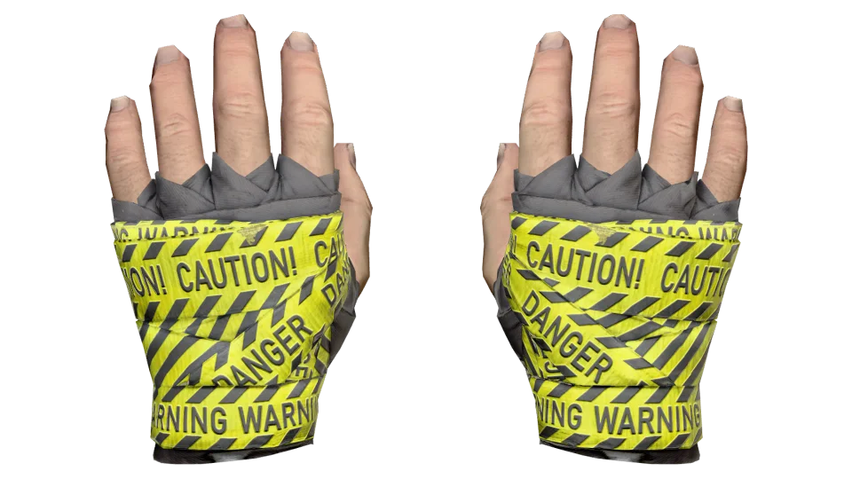★ Hand Wraps | CAUTION! (Minimal Wear) thumbnail