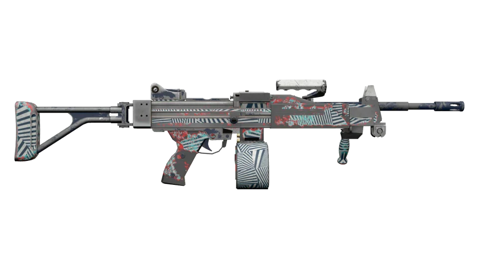 StatTrak™ Negev | Dazzle (Battle-Scarred) thumbnail