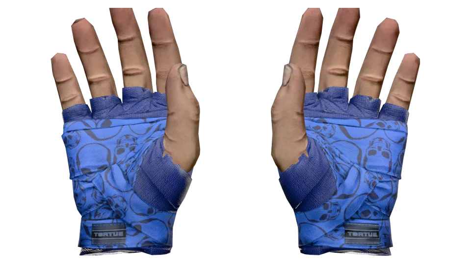 ★ Hand Wraps | Cobalt Skulls (Factory New) thumbnail
