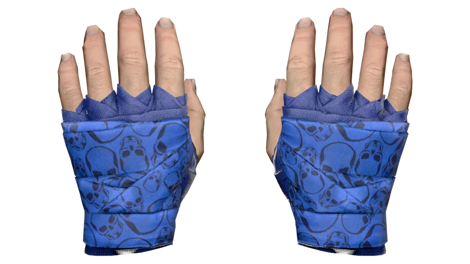 ★ Hand Wraps | Cobalt Skulls (Factory New)