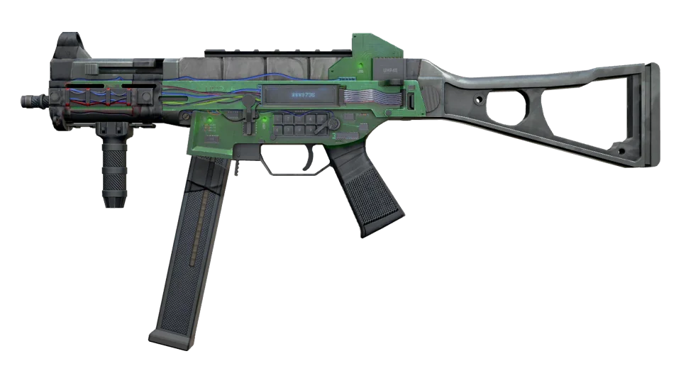 UMP-45 | Plastique (Well-Worn)