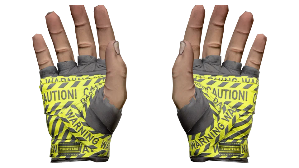 ★ Hand Wraps | CAUTION! (Minimal Wear) thumbnail