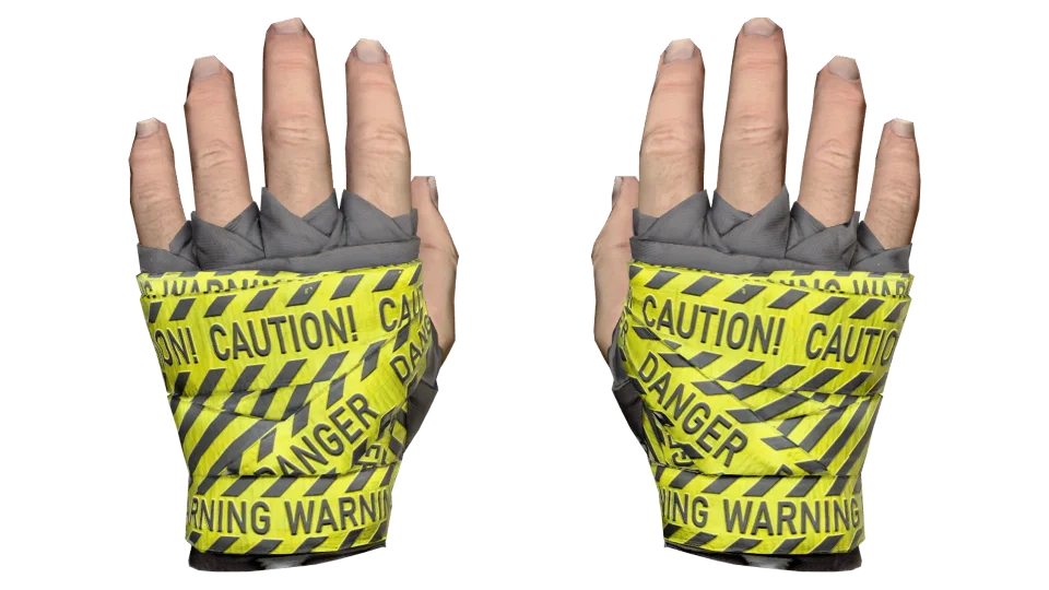 ★ Hand Wraps | CAUTION! (Minimal Wear) thumbnail