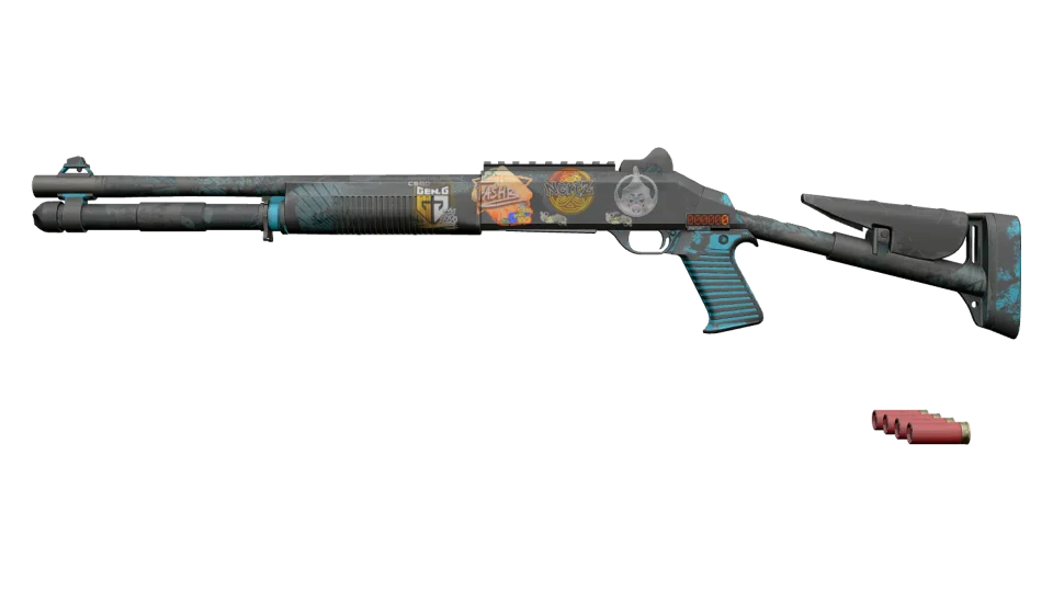 Miniatura de StatTrak™ XM1014 | Slipstream (Well-Worn)