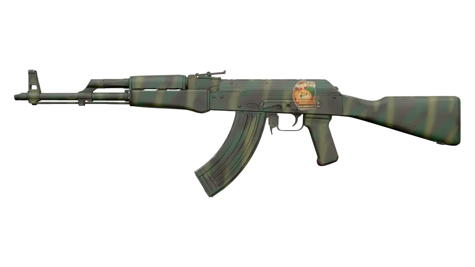 AK-47 | Jungle Spray (Minimal Wear) thumbnail
