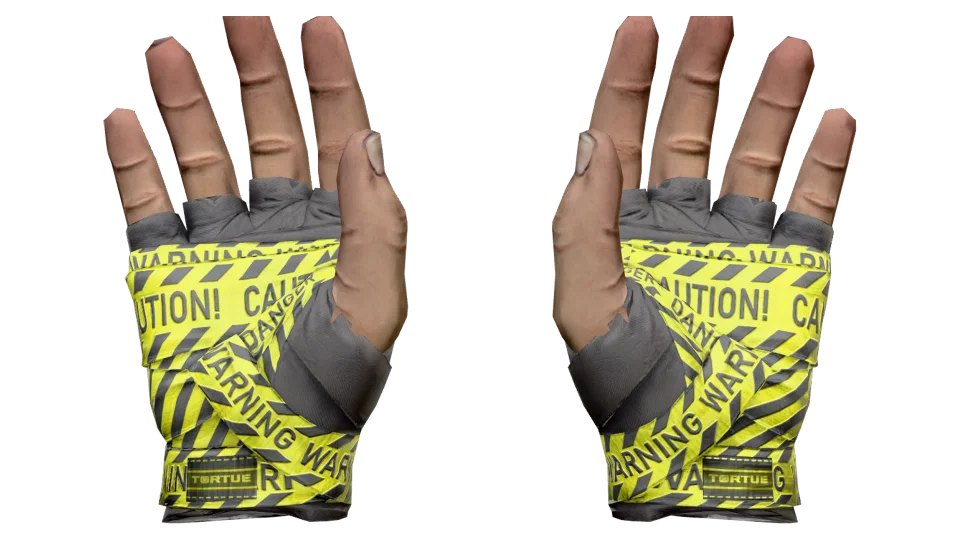 ★ Hand Wraps | CAUTION! (Minimal Wear) thumbnail