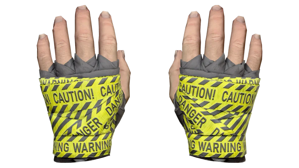 ★ Hand Wraps | CAUTION! (Minimal Wear) thumbnail