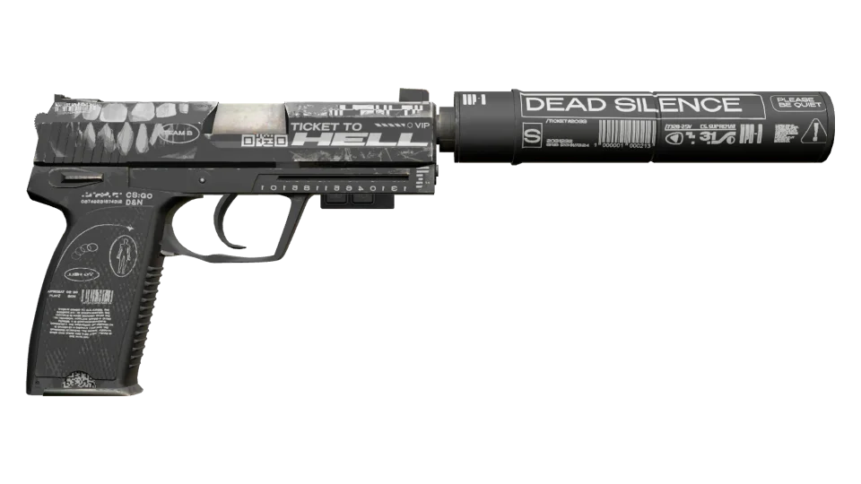StatTrak™ USP-S | Ticket to Hell (Field-Tested) thumbnail