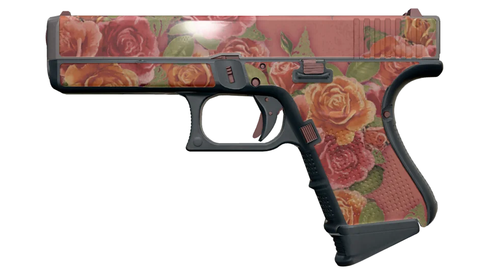 Glock-18 | Coral Bloom (Minimal Wear)