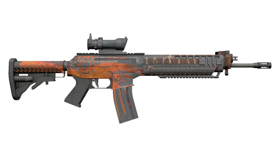 SG 553 | Tiger Moth (Battle-Scarred) thumbnail