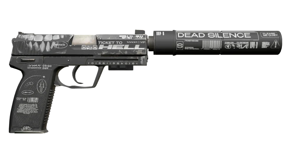StatTrak™ USP-S | Ticket to Hell (Field-Tested) thumbnail
