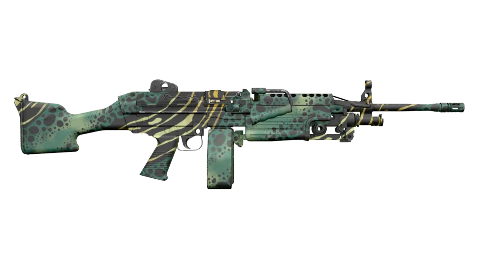 M249 | Emerald Poison Dart (Factory New) thumbnail