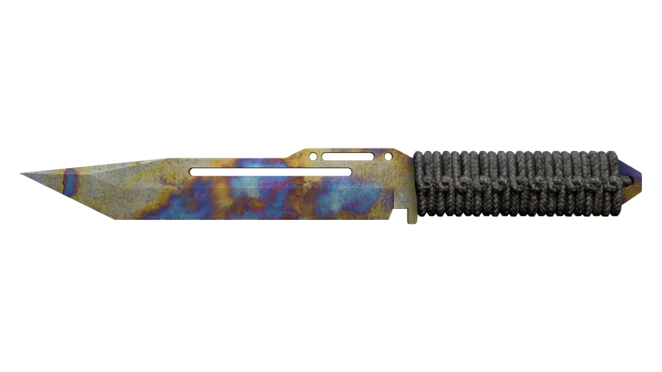 ★ Paracord Knife | Case Hardened (Well-Worn)