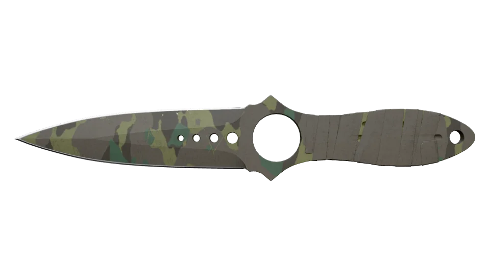 ★ Skeleton Knife | Boreal Forest (Well-Worn)