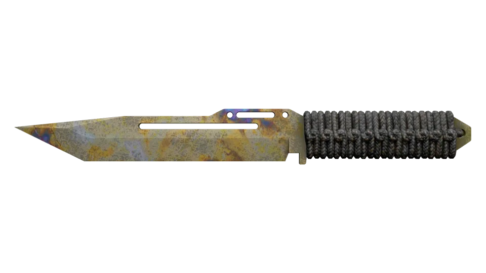 ★ Paracord Knife | Case Hardened (Battle-Scarred)