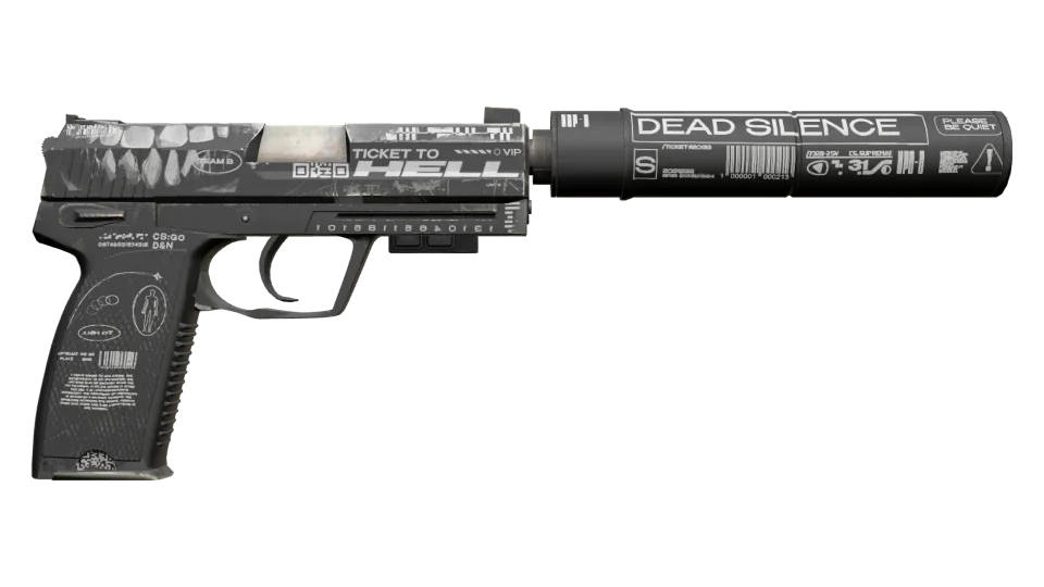 Miniatura de StatTrak™ USP-S | Ticket to Hell (Field-Tested)