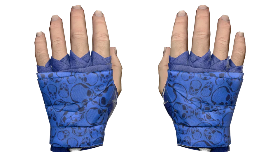 ★ Hand Wraps | Cobalt Skulls (Factory New) thumbnail