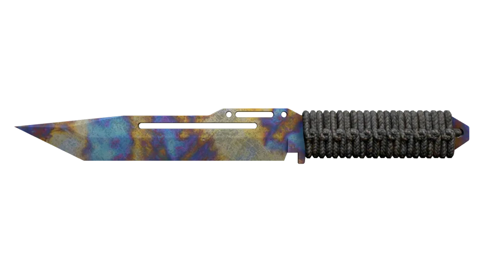 ★ Paracord Knife | Case Hardened (Well-Worn) thumbnail