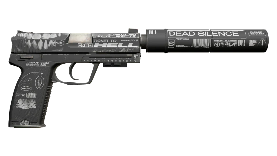 StatTrak™ USP-S | Ticket to Hell (Field-Tested) thumbnail