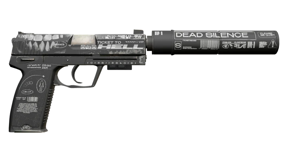 Vorschau von StatTrak™ USP-S | Ticket to Hell (Field-Tested)
