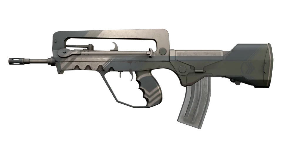 FAMAS | Sergeant (Battle-Scarred)