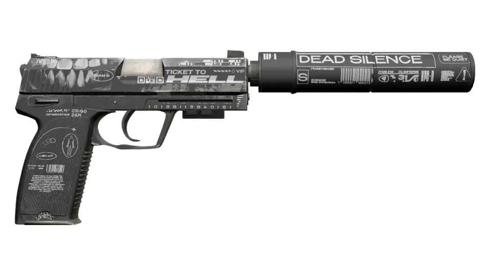 Vorschau von StatTrak™ USP-S | Ticket to Hell (Field-Tested)
