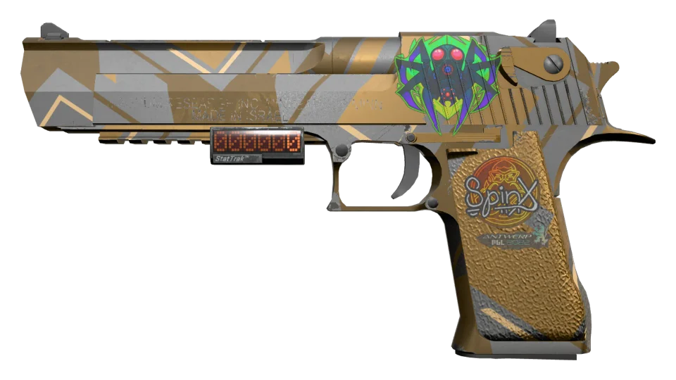 StatTrak™ Desert Eagle | Bronze Deco (Factory New)