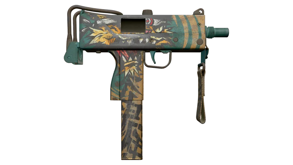 MAC-10 | Cat Fight (Battle-Scarred) thumbnail