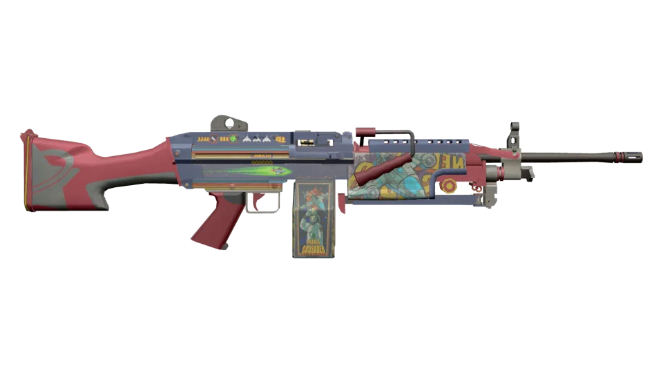 StatTrak™ M249 | Nebula Crusader (Minimal Wear) thumbnail