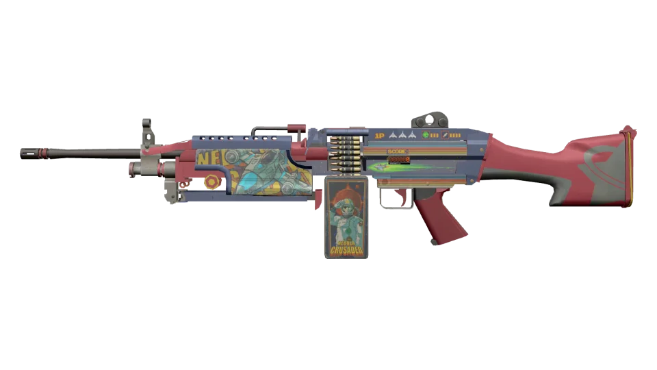 StatTrak™ M249 | Nebula Crusader (Minimal Wear) thumbnail