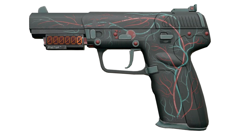 StatTrak™ Five-SeveN | Capillary (Well-Worn) thumbnail