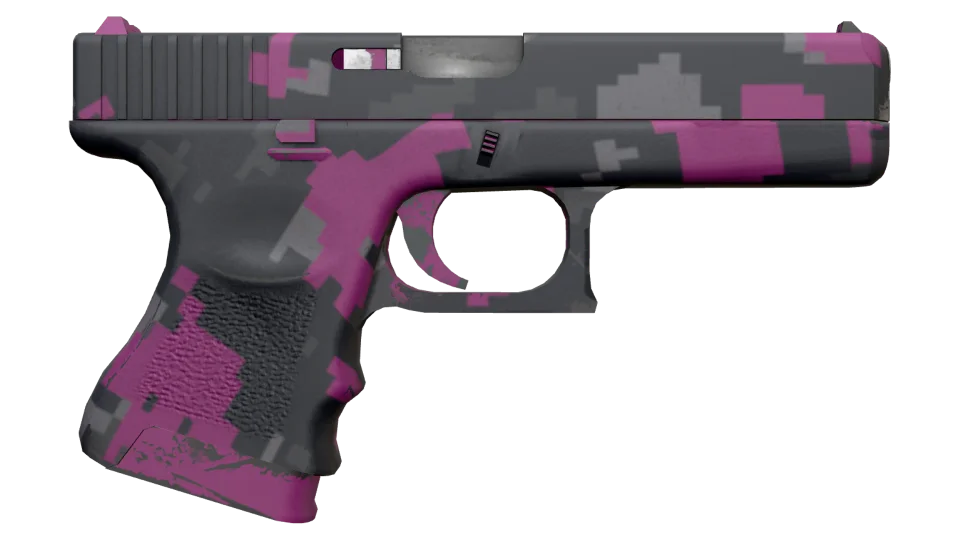 Glock-18 | Pink DDPAT (Minimal Wear) thumbnail