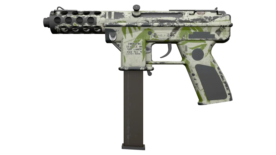 Tec-9 | Bamboo Forest (Battle-Scarred)