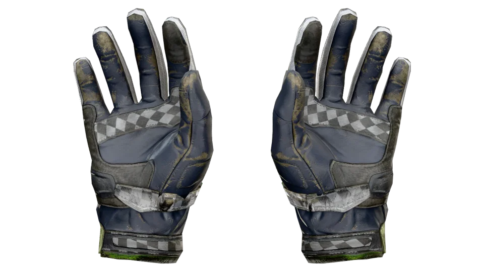 Miniatura de ★ Moto Gloves | Finish Line (Battle-Scarred)