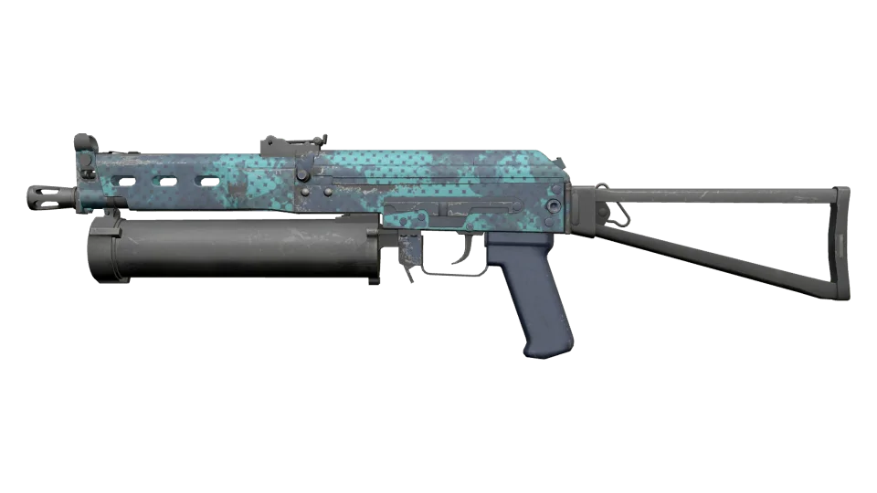 PP-Bizon | Cobalt Halftone (Field-Tested)