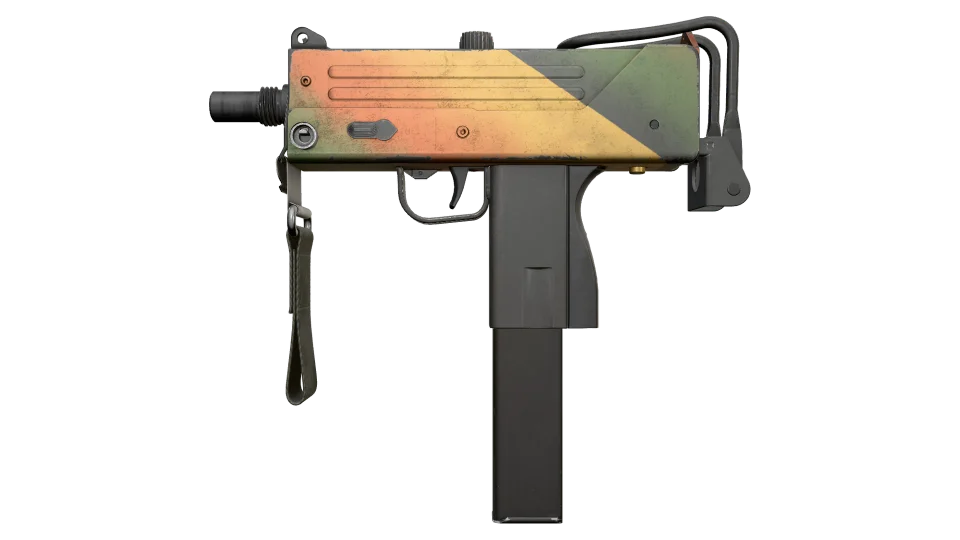 Souvenir MAC-10 | Amber Fade (Field-Tested)