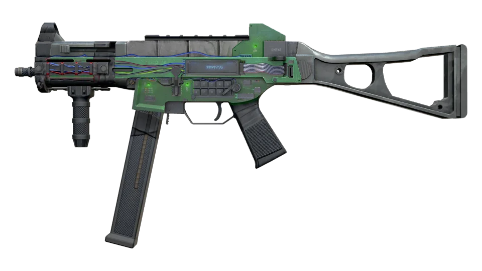UMP-45 | Plastique (Well-Worn) thumbnail