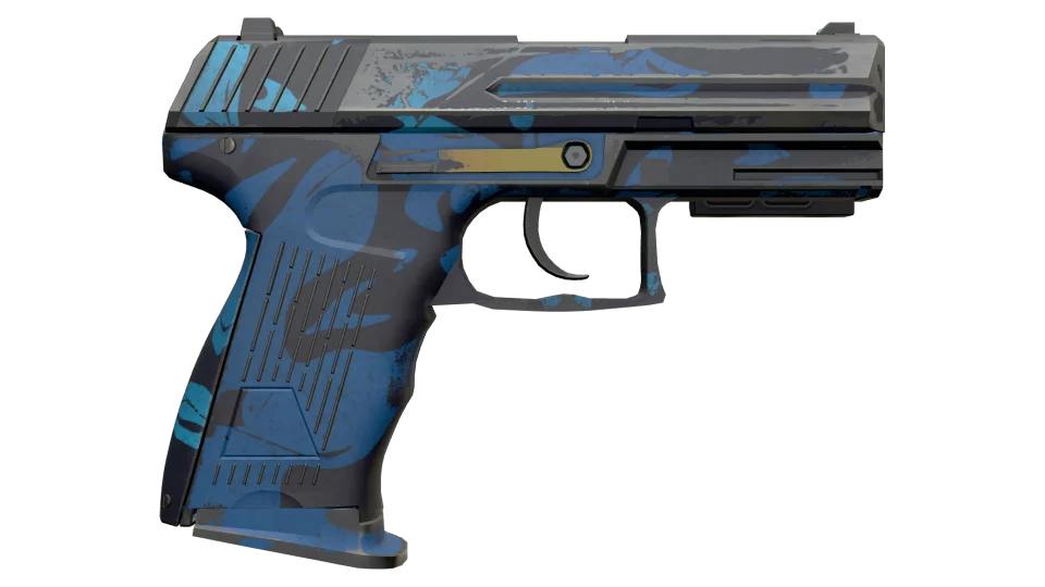StatTrak™ P2000 | Oceanic (Well-Worn) thumbnail