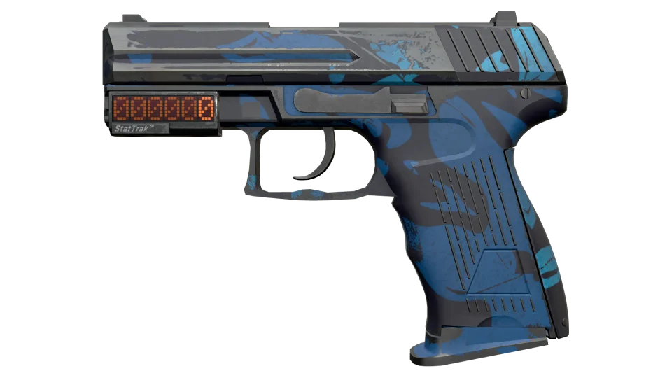 StatTrak™ P2000 | Oceanic (Well-Worn) thumbnail