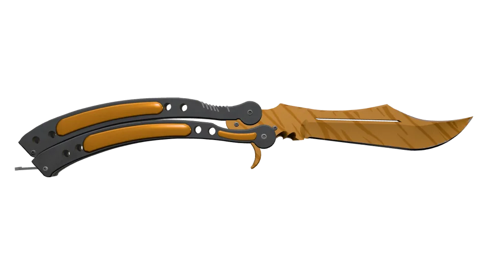★ StatTrak™ Butterfly Knife | Tiger Tooth (Factory New) thumbnail