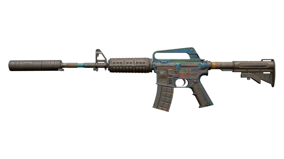 M4A1-S | Control Panel (Battle-Scarred)