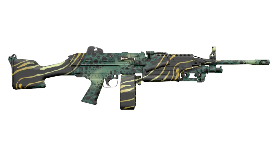 M249 | Emerald Poison Dart (Factory New) thumbnail