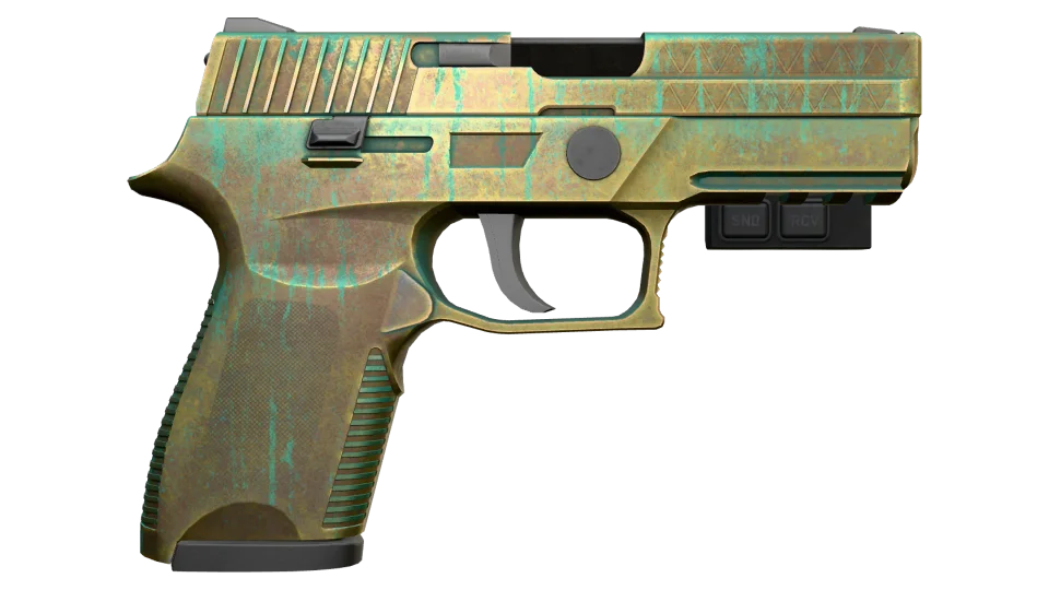 StatTrak™ P250 | Verdigris (Battle-Scarred) thumbnail