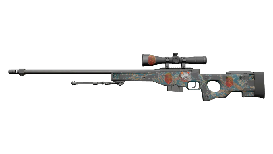 AWP | Silk Tiger (Battle-Scarred)