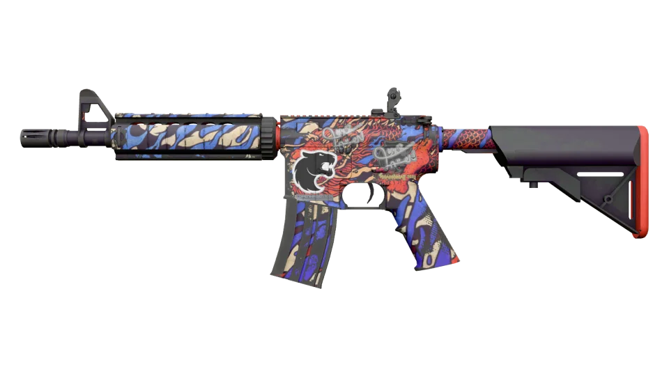 M4A4 | 龍王 (Dragon King) (Field-Tested)