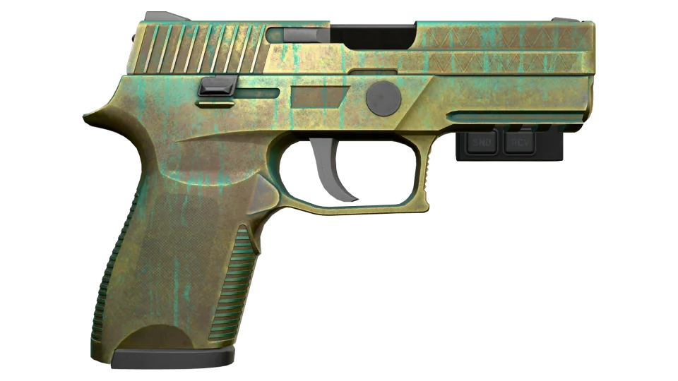 StatTrak™ P250 | Verdigris (Battle-Scarred) thumbnail