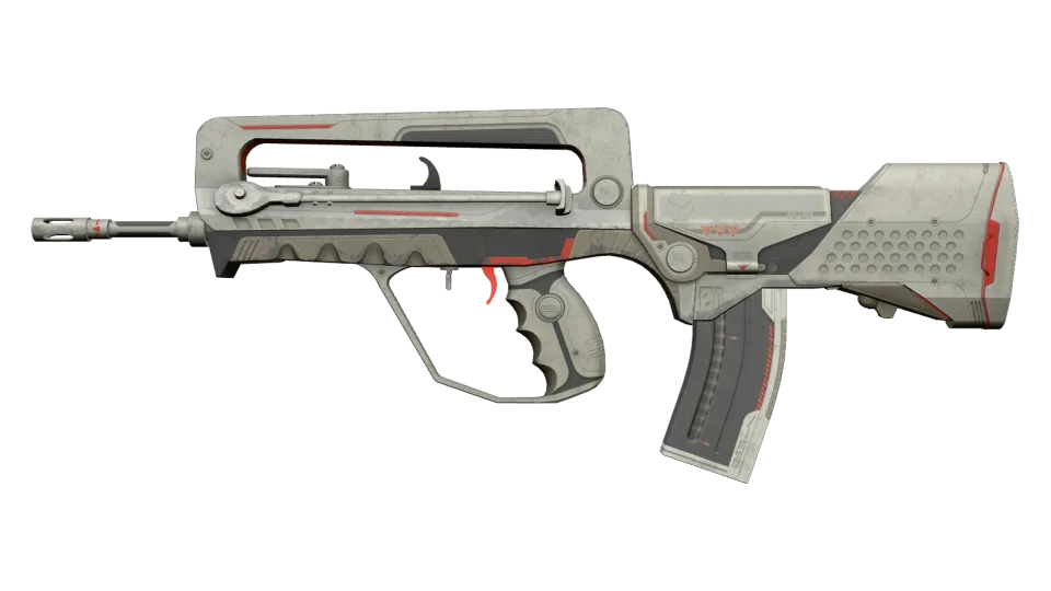 FAMAS | Mecha Industries (Battle-Scarred)