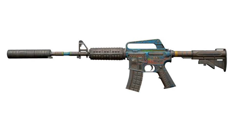 M4A1-S | Control Panel (Battle-Scarred)