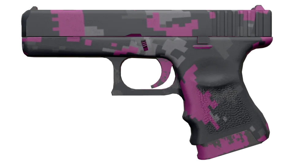 Glock-18 | Pink DDPAT (Minimal Wear)