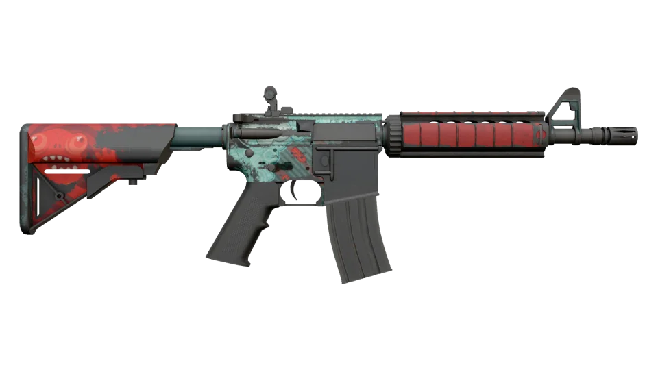 M4A4 | Bullet Rain (Well-Worn) thumbnail